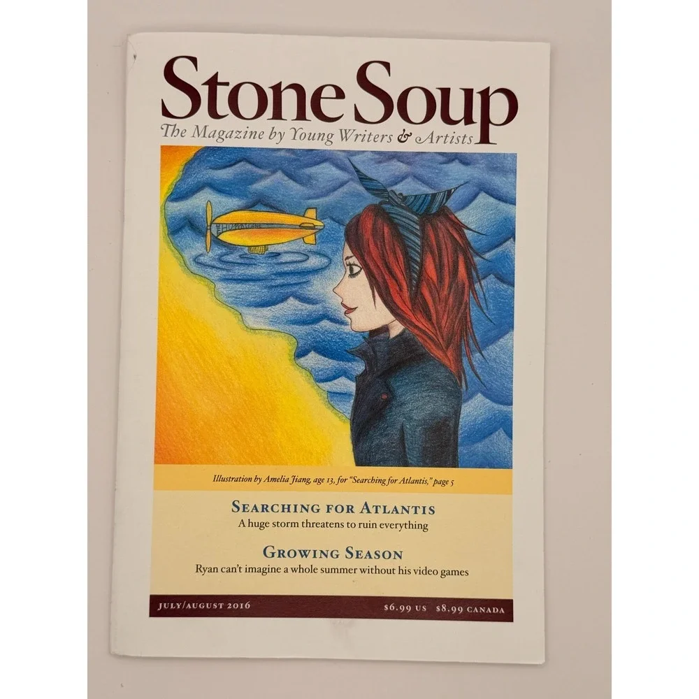 Stone Soup Magazine Lot 2015 2016 2017 Young Writers Artists Children Literary